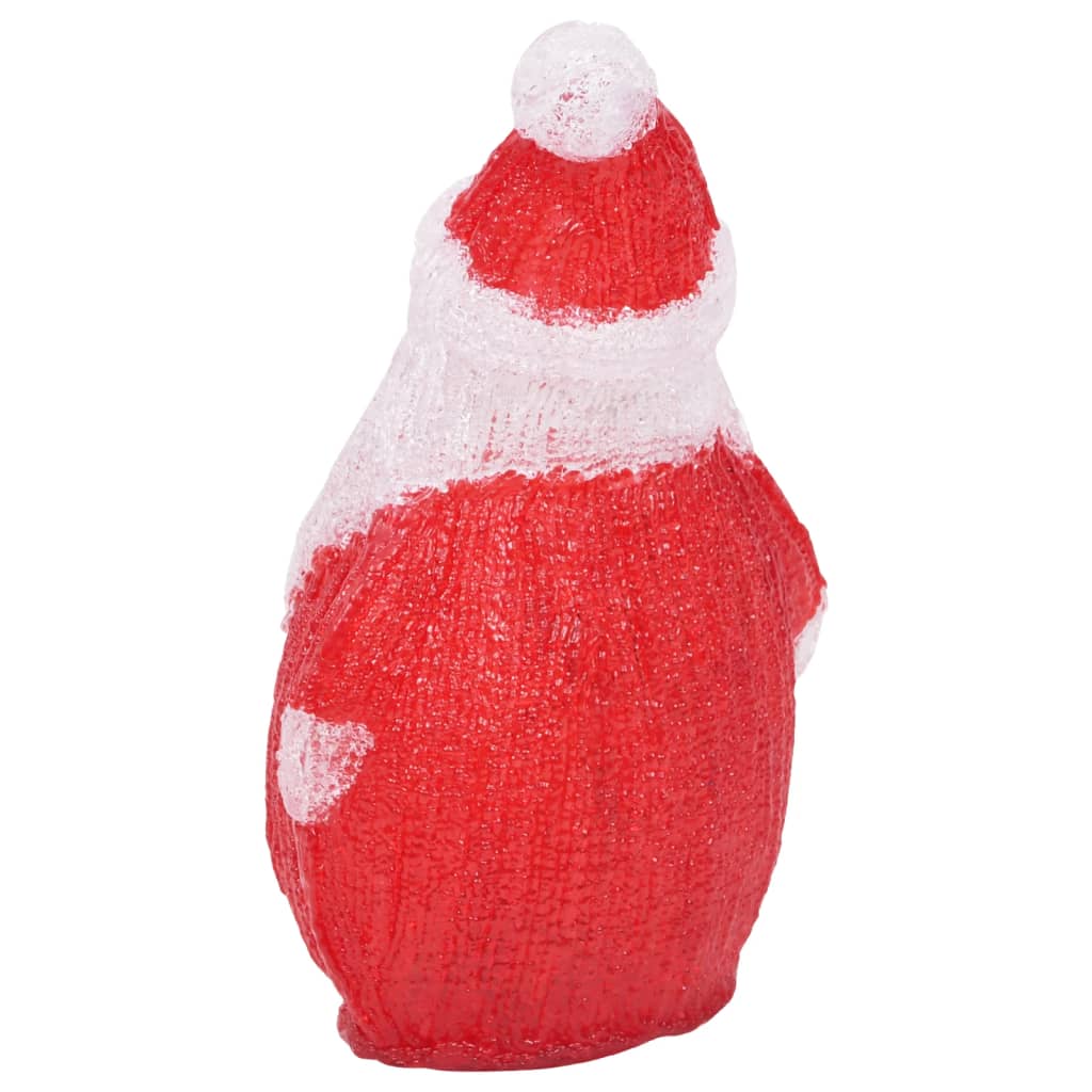 LED Santa Claus 28 cm – Lighted Decoration for Indoor & Outdoor Use
